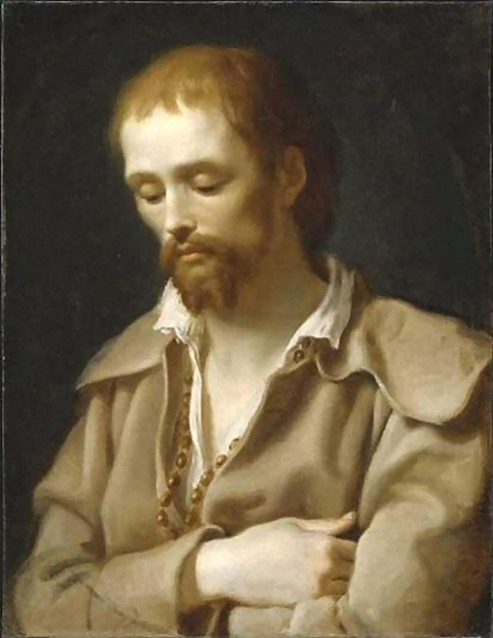 Antonio Cavallucci - Saint Benedict Joseph Labre Painting by Les Classics