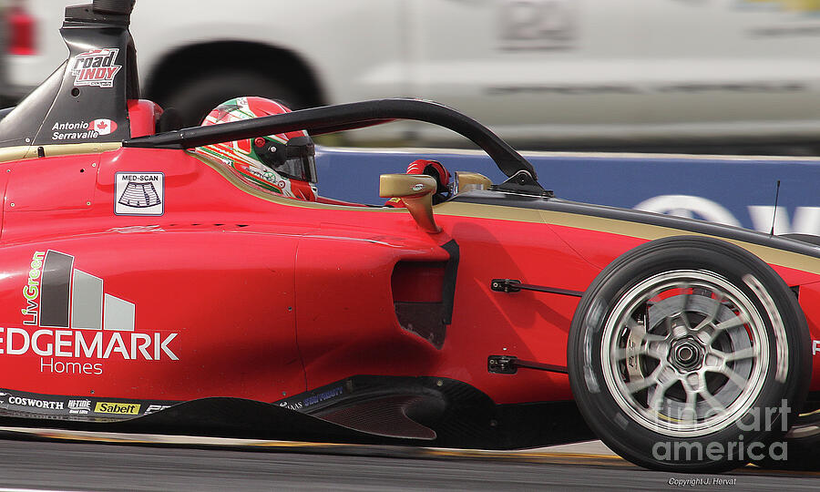 Antonio Serravalle, Indy Lights, Road America Photograph by James Hervat Fine Art America