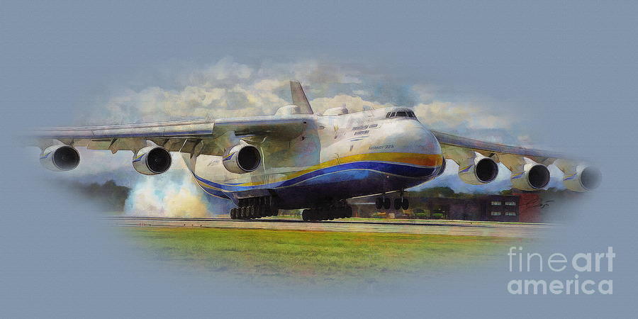 Antonov An-225 Mriya Digital Art by Jerzy Czyz