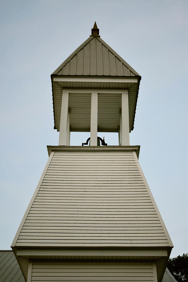 Antrim Methodist Church Bell Tower Photograph by Kathy K McClellan