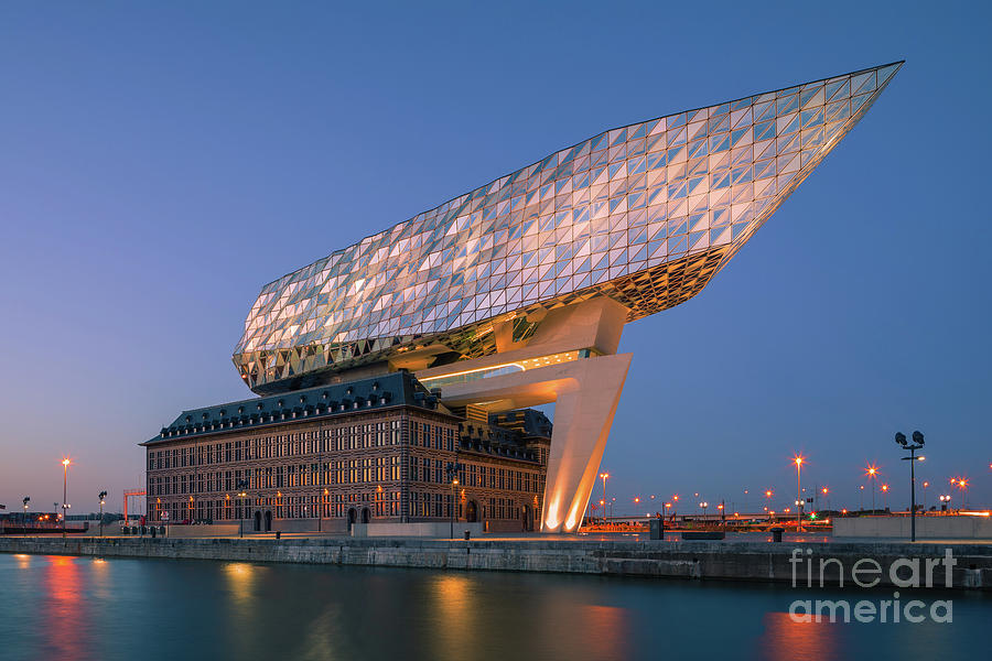 Antwerp Port House Photograph by Henk Meijer Photography