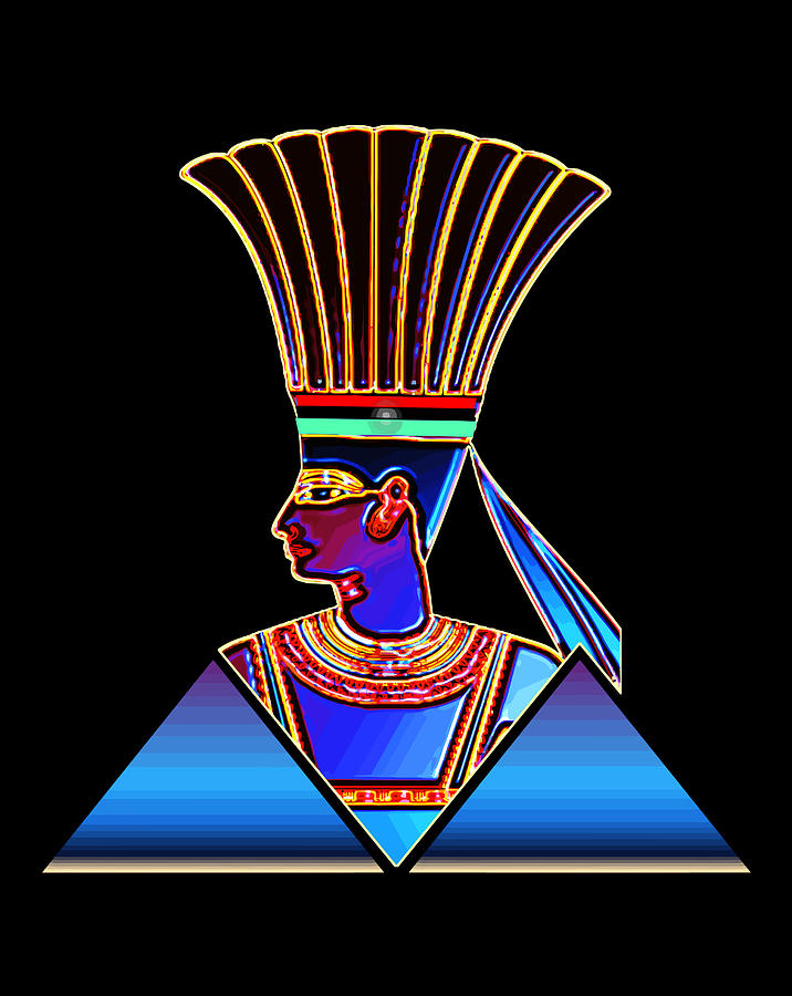 Anuket Ancient Egyptian Kemetic Goddess Of Egypt Kemet Digital Art By