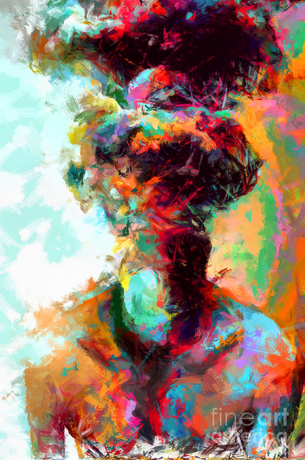 Anxiety Digital Art by Pittura Art Studio