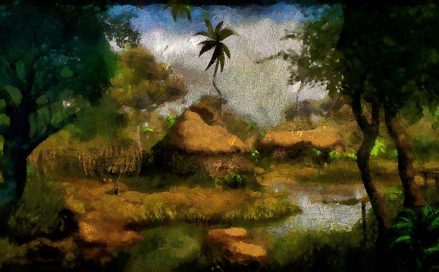 Apache Tribe in the Tropical Jungle Digital Art by Caito Junqueira