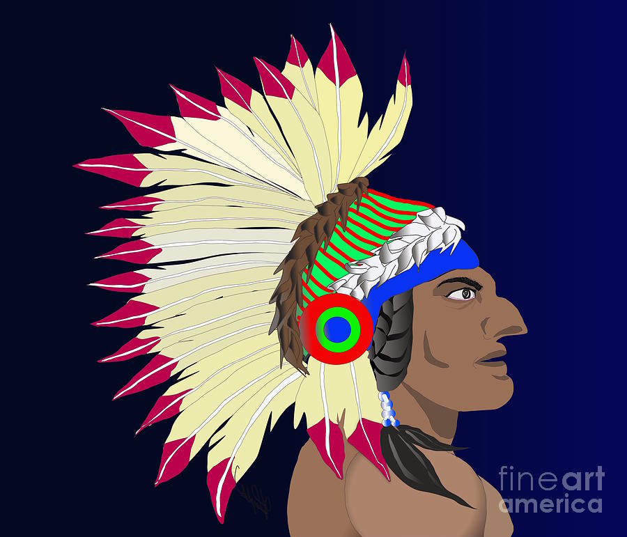 Apache Warrior Digital Art by Jleopold Jleopold