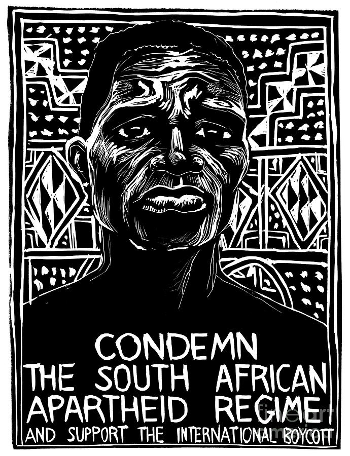 Apartheid Poster, 1976 Drawing by Rachael Romero - Pixels
