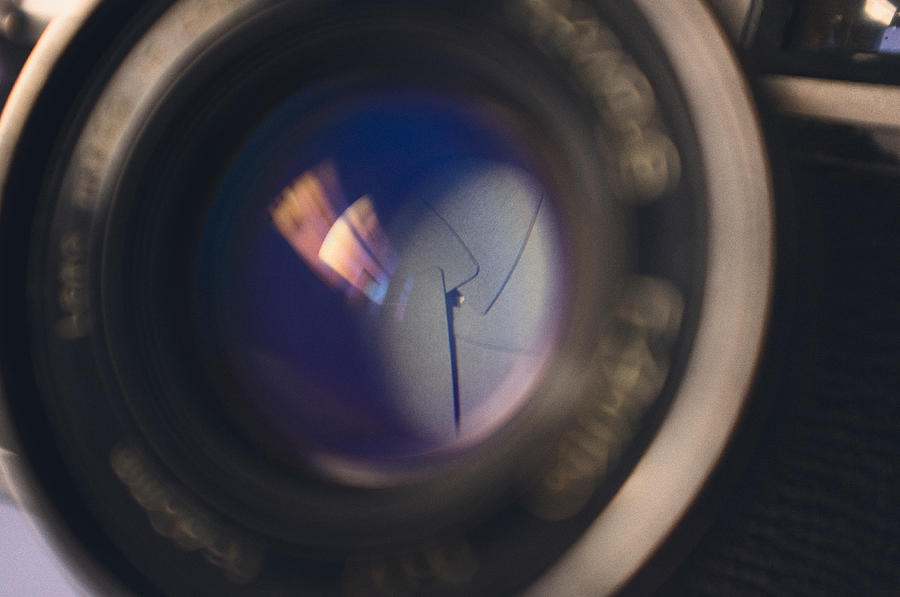 Aperature of a lens Photograph by Philipp Hilpert