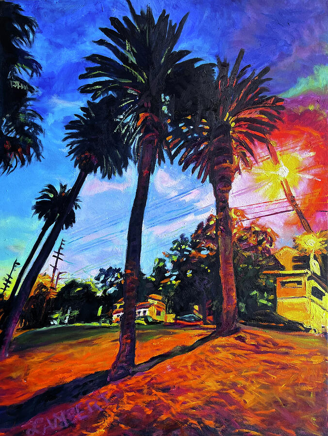 Apex Painting by Bonnie Lambert Apex Painting by Bonnie Lambert
