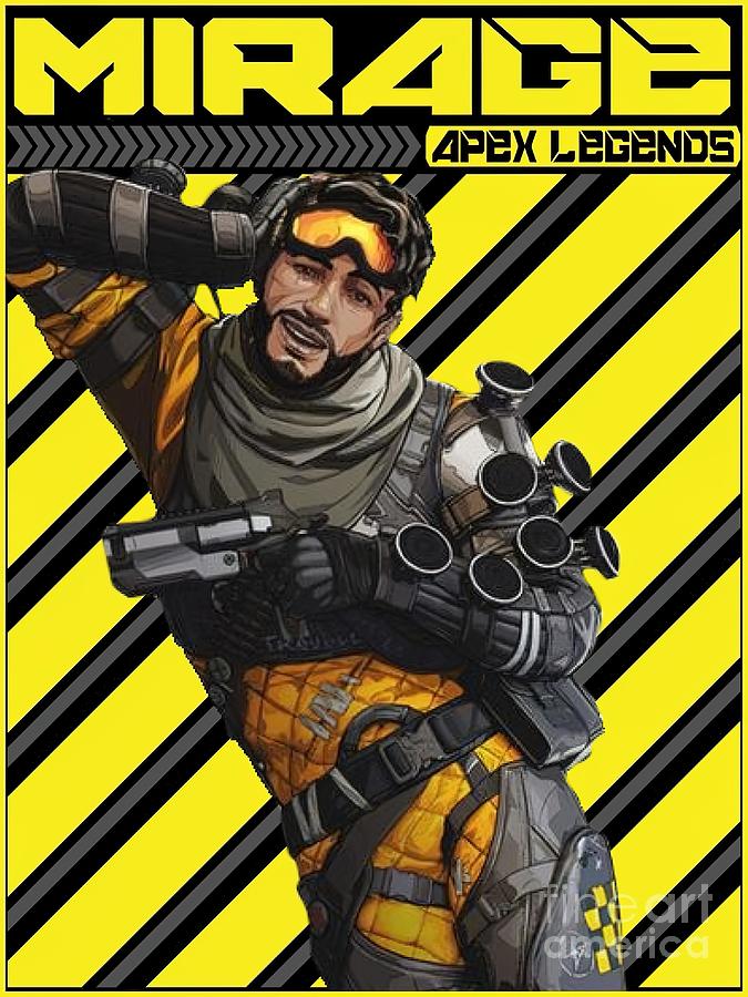 Apex Legends Mirage Painting by Hunt Teagan - Pixels