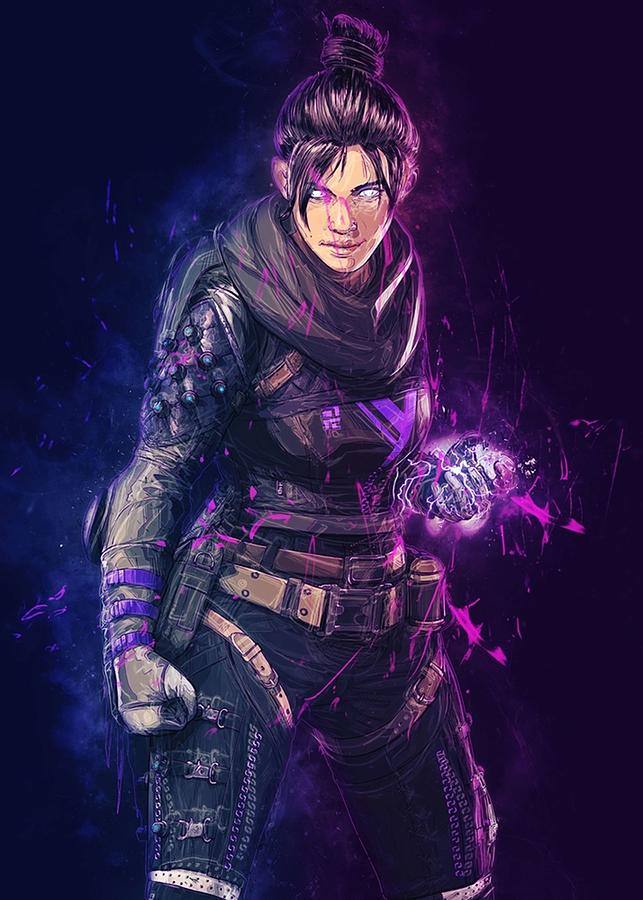 Apex Legends Wraith Poster Poster Digital Art by Kailani Smith | Pixels