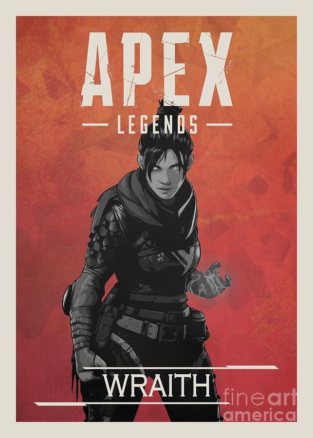 Apex Legends Wraith Digital Art by Sarah Burdekin