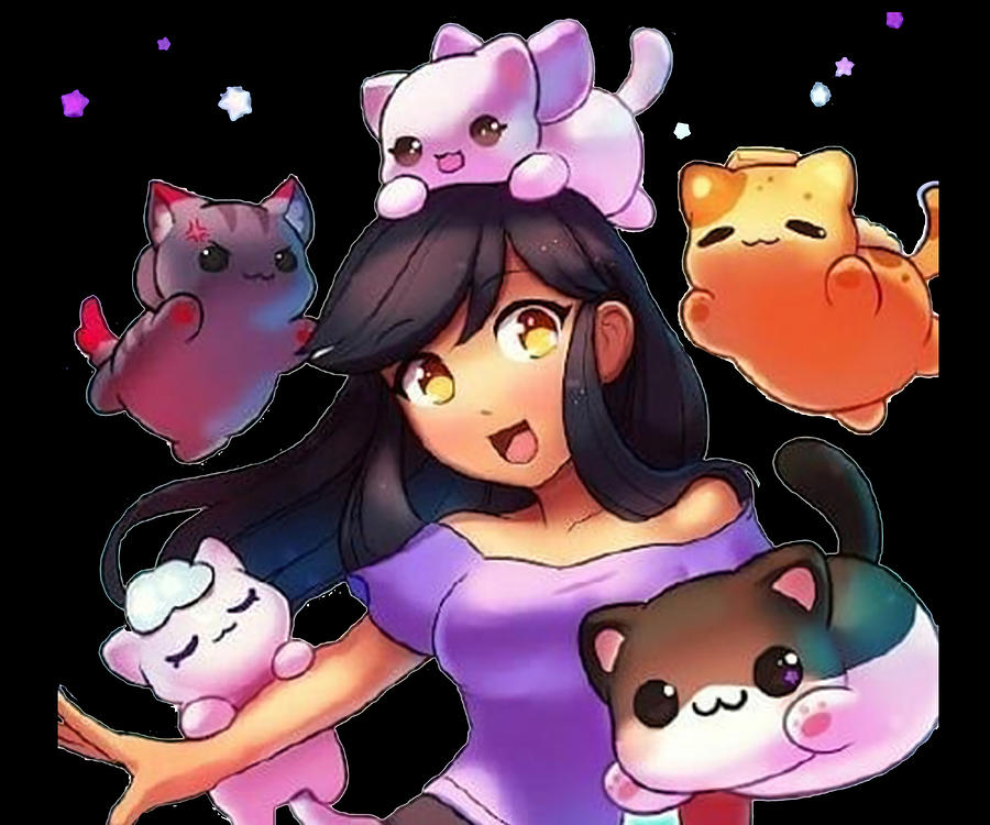 aphmau kawaii Poster cool Painting by Lee Jake | Fine Art America