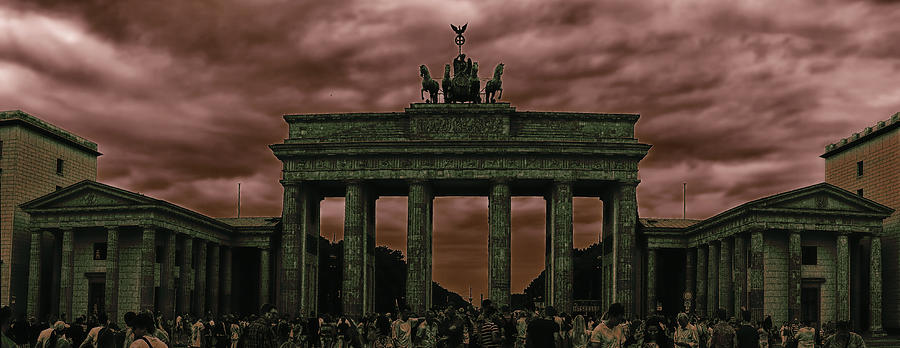 Apocalyptic Brandenburg Photograph by Jared I. Lenz Photography