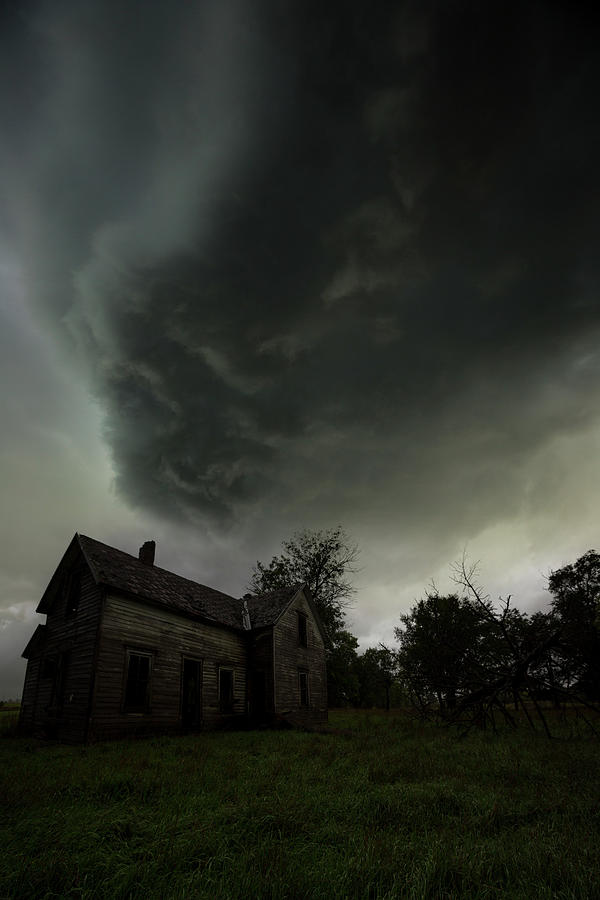 Shelf Cloud Photograph - Apocalyptical by Aaron J Groen