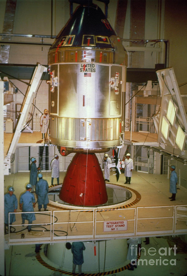 Apollo 11 Assembly, 1969 Photograph by Granger - Pixels