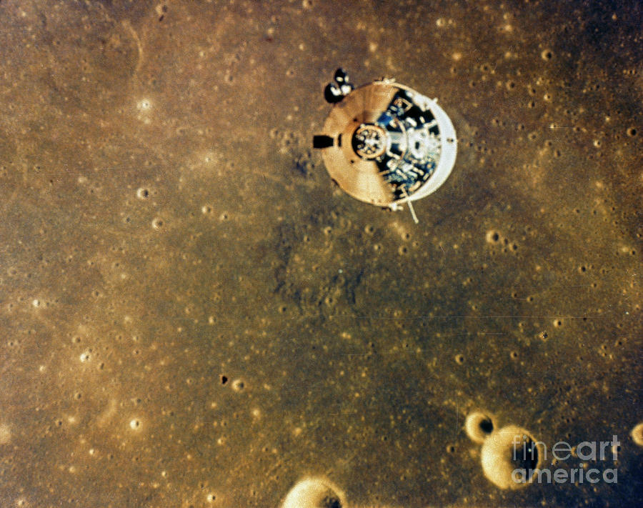 Apollo 11 Command Module Photograph by Granger