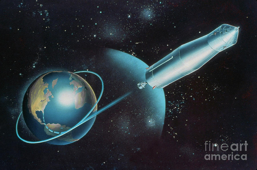 Apollo 11 Concept, 1969 Drawing by Granger Apollo 11 Concept, 1969 Drawing by Granger