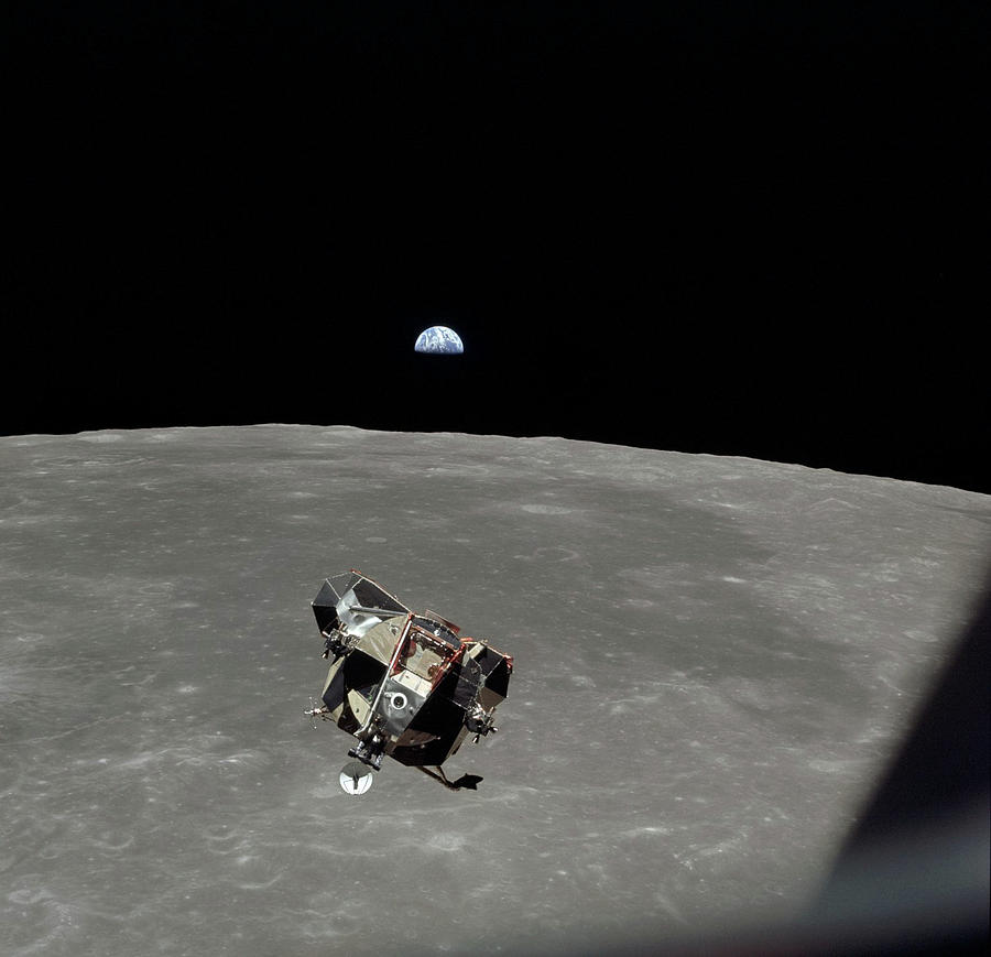 Astronaut Photograph - Apollo 11 Mission Image by Nasa