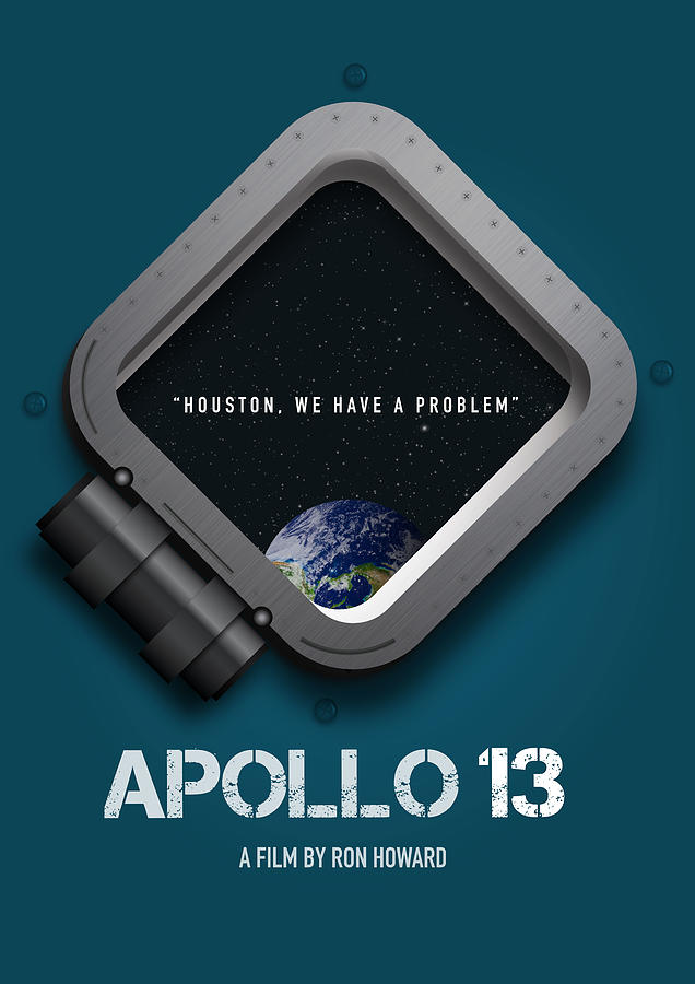 Apollo 13 - Alternative Movie Poster Digital Art by Movie Poster Boy