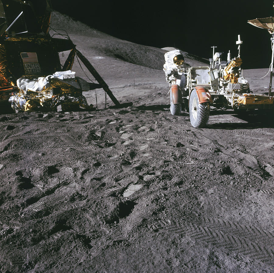 Apollo 15 Mission Photograph by Nasa