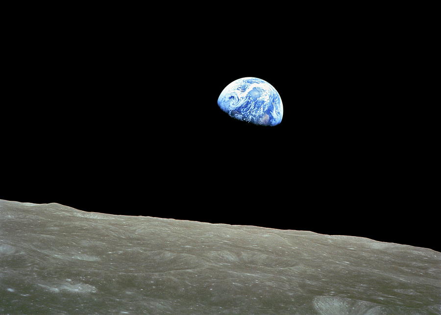 Apollo 8 - 2393 Photograph by Larry Beat