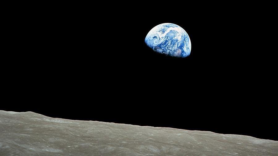 Apollo 8 Earthrise Mixed Media