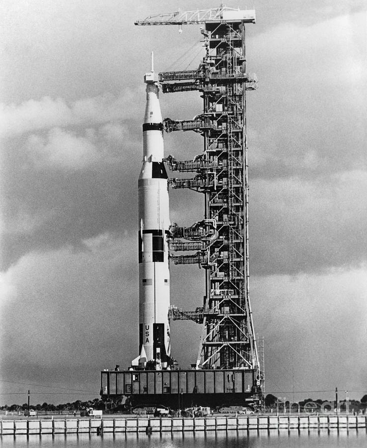 Apollo 8 Transportation, 1968 Photograph by Granger