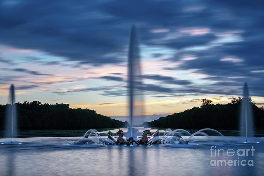 Apollo fountain in Versailles Photograph by Delphimages Paris Photography