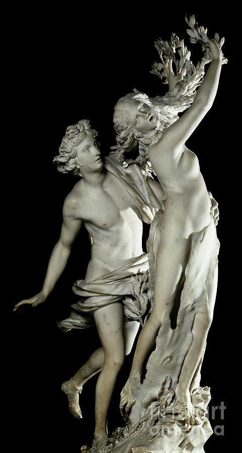 Apollo With Daphne By Gian Lorenzo Bernini, Detail Photograph by Gian Lorenzo Bernini