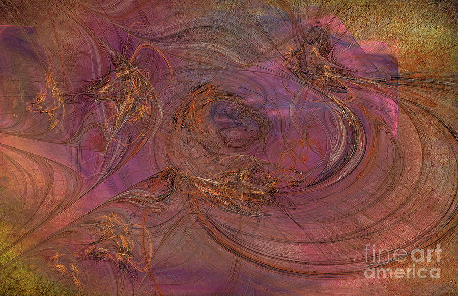 Apophysis Fractal Whirlwind Digital Art by Randy Steele