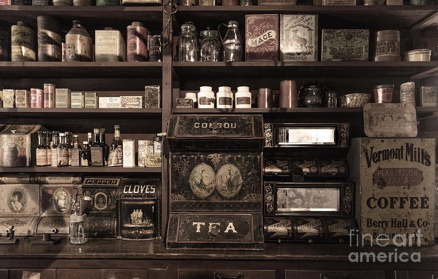 Apothecary Photograph by Mindy Sommers