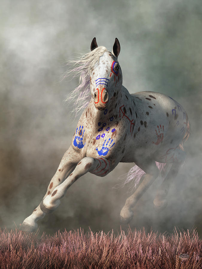 Warrior horse