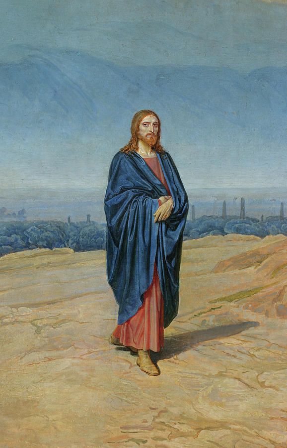 Ivanov Painting - Appearance Of Christ by Alexander Andreyevich Ivanov Ivanov Painting - Appearance Of Christ by Alexander Andreyevich Ivanov