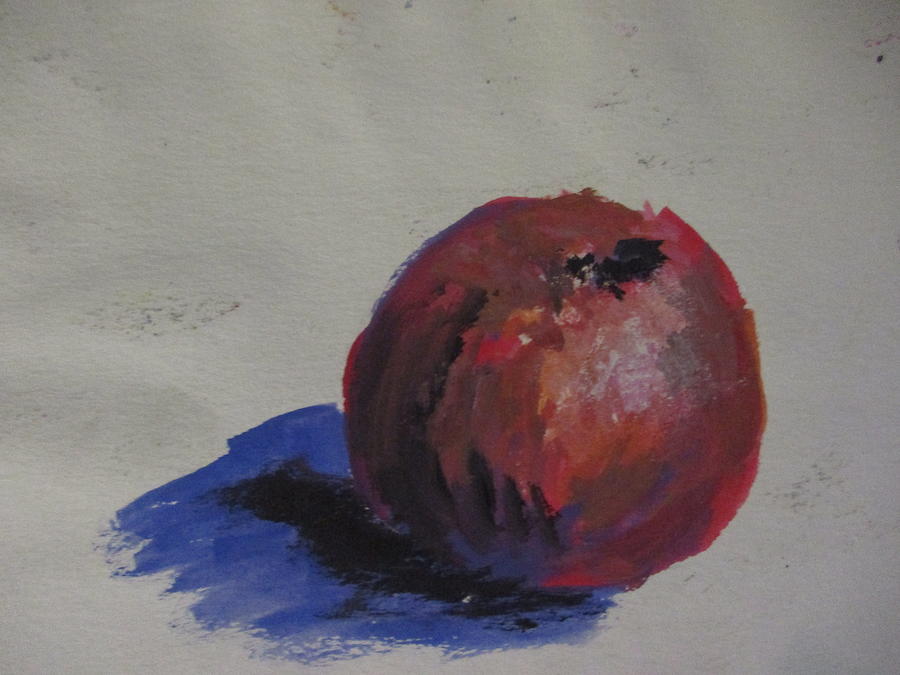 Apple a day Painting by Jen Shearer