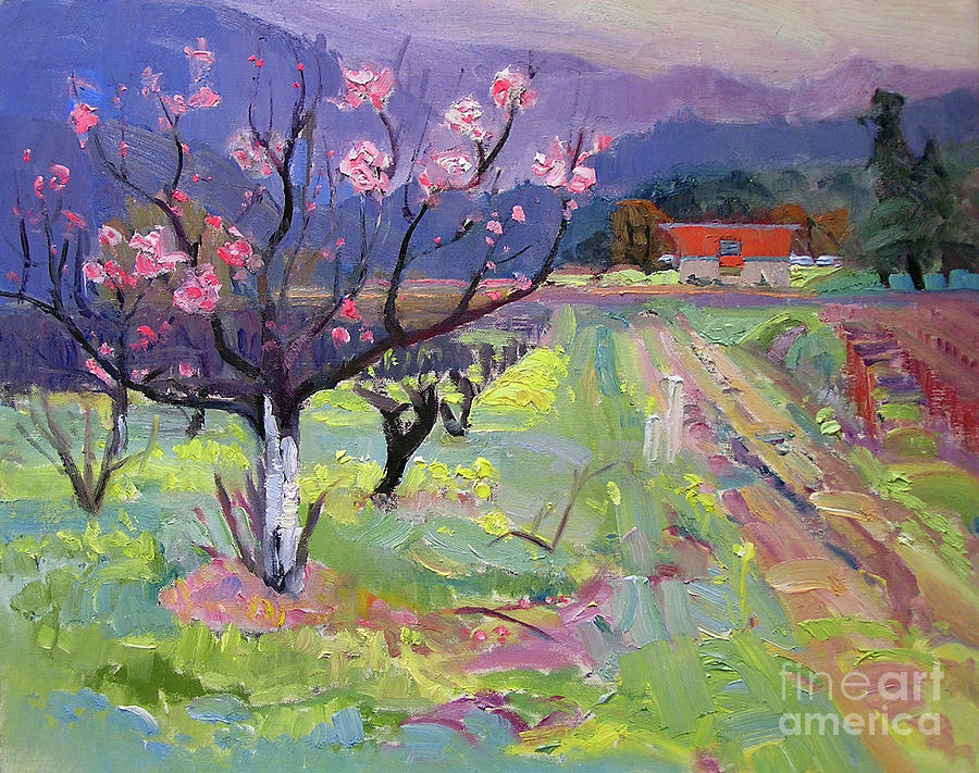 Apple and Vines Painting by John McCormick