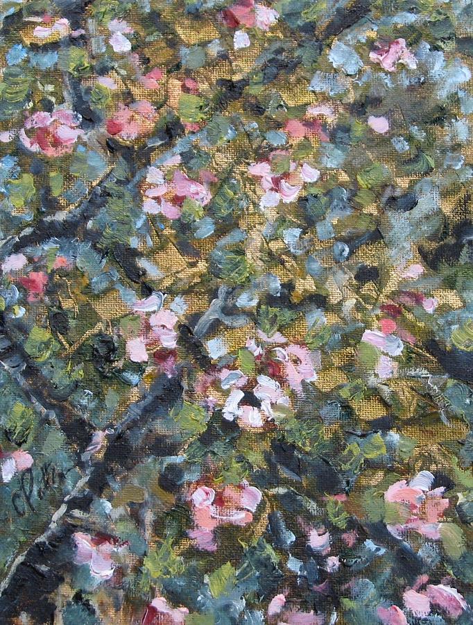Floral Painting - Apple Blossoms by Constance Patterson