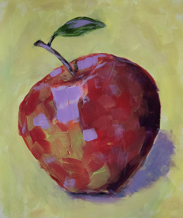 Apple Painting by Mark Ross