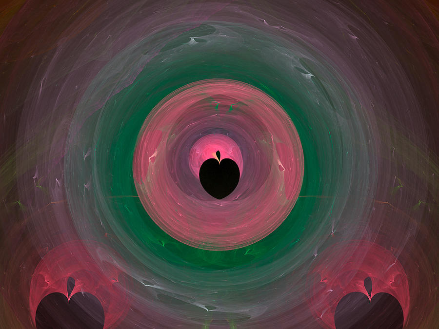 Apple Of The Eye Digital Art by Richard J Cassato