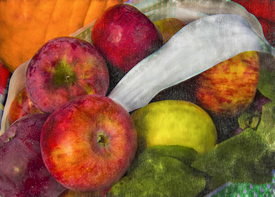 Apple Orchard in Massachusetts Digital Art by Cordia Murphy