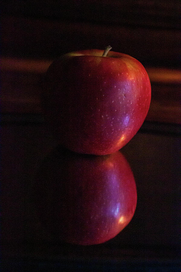 Apple Reflection Photograph by Gerri Duke