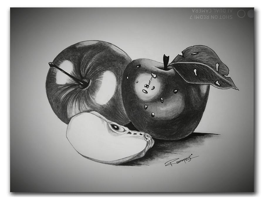 How to draw an Apple | #drawing #apple | By Paintings | Facebook