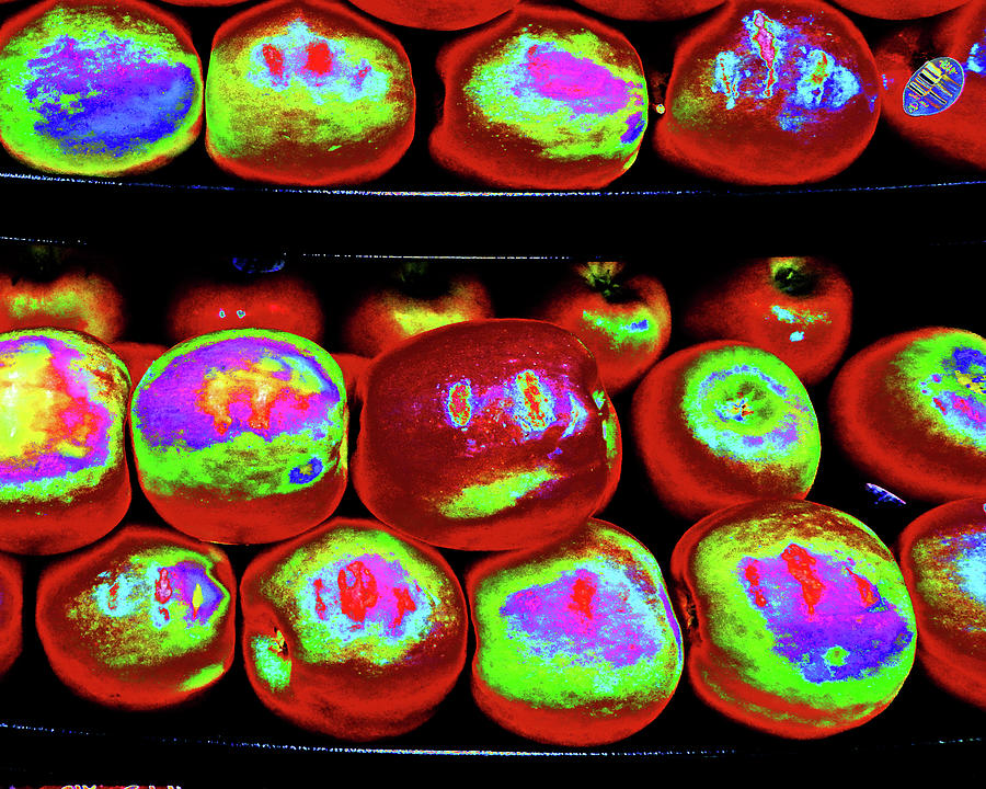 Apples Abstract Photograph by Andrew Lawrence