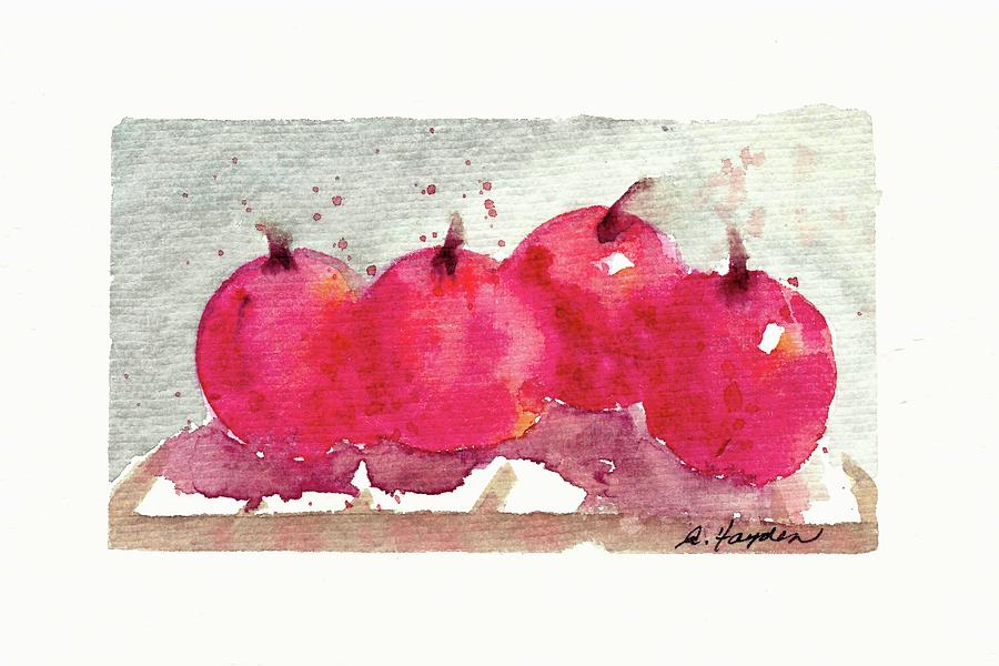 Apples Painting by AList Art Gallery Apples Painting by AList Art Gallery