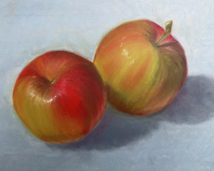 Apple Pastel - Apples by Laura Shearer