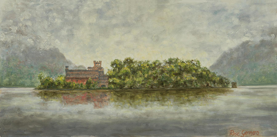 Bannerman Island Painting - Approaching Bannerman Island by Rose Gennaro Bannerman Island Painting - Approaching Bannerman Island by Rose Gennaro