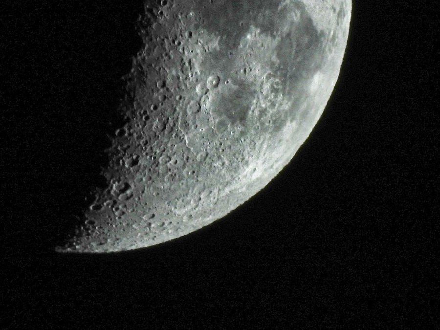 Approaching Moon Photograph by Russ Considine