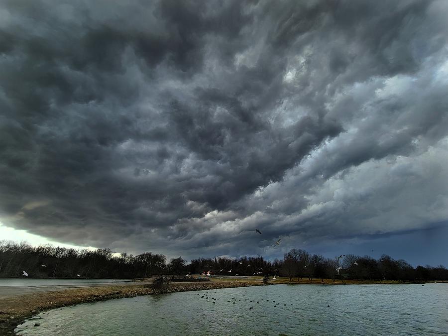 Approaching Storm 1/12/23 Photograph by Ally White