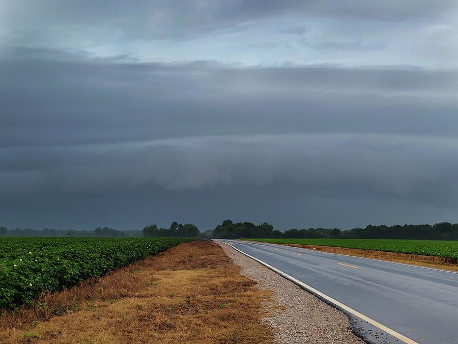 Approaching Storm Near Town Creek, Alabama  Photograph by Ally White