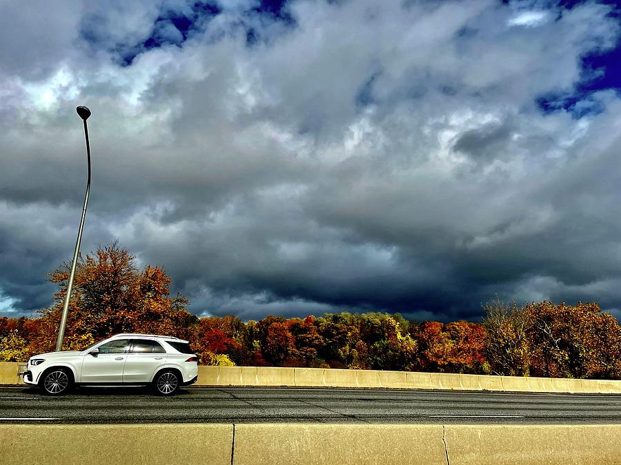 Approaching Storm on I 76 Photograph by Alida M Haslett