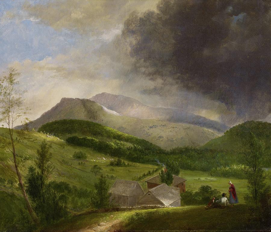 Approaching Storm, White Mountains Painting by MotionAge Designs - Fine ...